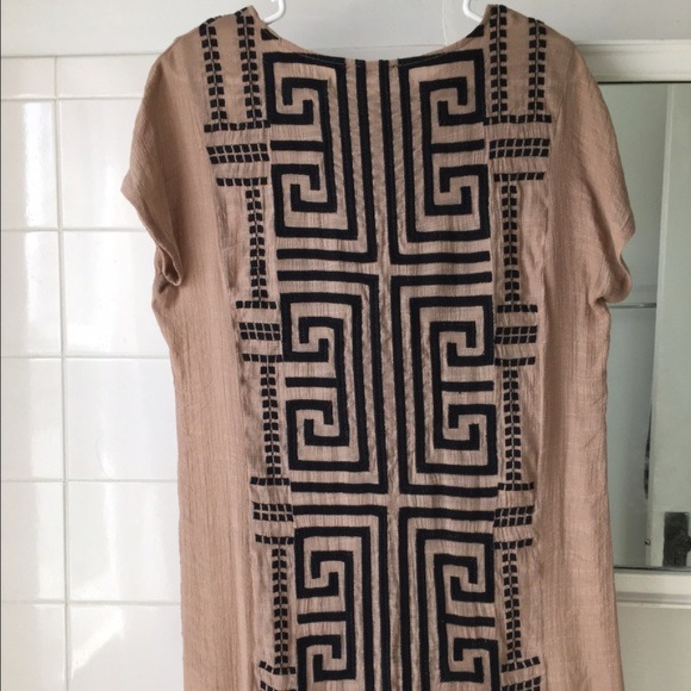 Embroidered Tunic Dress